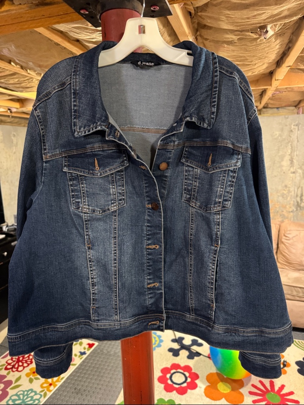 d. jeans Dark Indigo Denim Jacket
